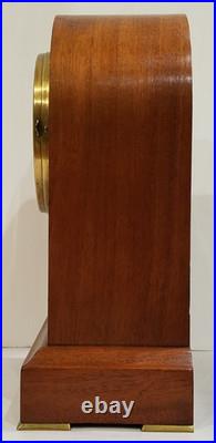 Antique Seth Thomas Doric Inlaid Mantel Clock 8-Day, Time/Strike, Key-wind