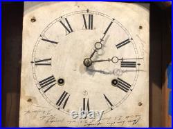 Antique Seth Thomas Double Dial, Calendar Strikes Clock, 2 Weight Driven Antique Seth Thomas Double Dial, Calendar Strikes Clock, 2 Weight Driven