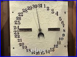 Antique Seth Thomas Double Dial, Calendar Strikes Clock, 2 Weight Driven Antique Seth Thomas Double Dial, Calendar Strikes Clock, 2 Weight Driven