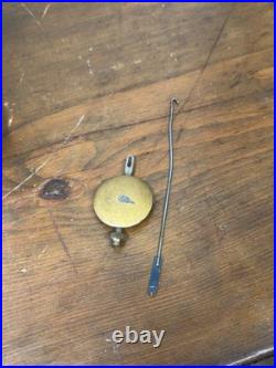 Antique Seth Thomas Double Dial calendar Clock clean 19th century case large