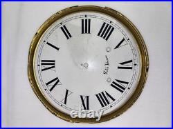 Antique Seth Thomas Drop Octagon Schoolhouse Wall Clock 8 Day Time Strike USA