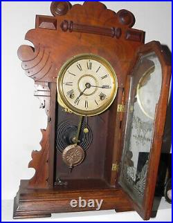 Antique Seth Thomas EASTLAKE 8-Day Kitchen Clock-For Repair or restore