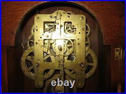 Antique Seth Thomas Eastlake Kitchen Clock 8-Day, Time/Strike