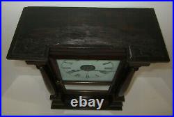 Antique Seth Thomas Empire Mantel Clock With Alarm 30-Hour, Time/Strike