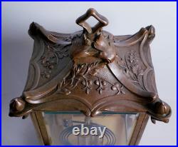 Antique Seth Thomas Empire No. 15 Crystal Regulator Clock 8-Day, Time/Strike