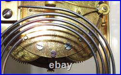 Antique Seth Thomas Empire No. 15 Crystal Regulator Clock 8-Day, Time/Strike