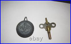 Antique Seth Thomas Faux Marble Adamantine Mantel Clock 8-Day, Time/Strike