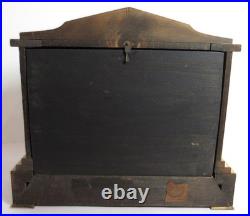 Antique Seth Thomas Faux Marble Adamantine Mantel Clock 8-Day, Time/Strike