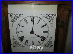 Antique Seth Thomas Fleet Kitchen Mantel Clock 8-Day, Time/Strike, Key-wind