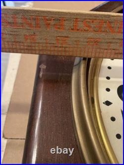 Antique Seth Thomas For Henry Birks Schoolhouse Regulator Wall Clock To Restore