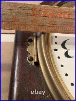 Antique Seth Thomas For Henry Birks Schoolhouse Regulator Wall Clock To Restore
