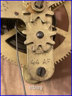 Antique Seth Thomas For Henry Birks Schoolhouse Regulator Wall Clock To Restore