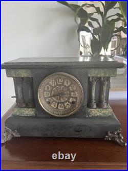 Antique Seth Thomas Four Pillar Mantel Clock, 19th Century
