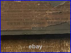 Antique Seth Thomas Four Pillar Pendulum Key Wind Footed Mantel Clock