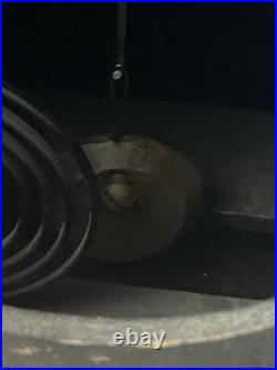 Antique Seth Thomas Four Pillar Pendulum Key Wind Footed Mantel Clock