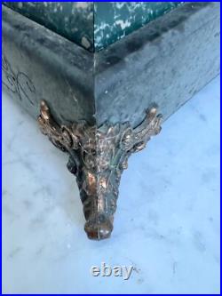 Antique Seth Thomas Four Pillar Pendulum Mantle Wined-Up Clock