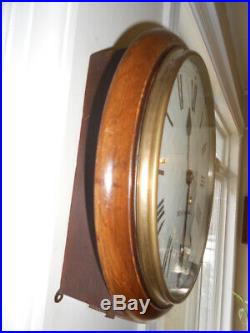 Antique Seth Thomas Gallery Clock 15 diameter