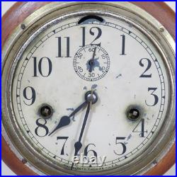Antique Seth Thomas, Gallery Clock, Time Only, 8 Day, Runs, 8 Case