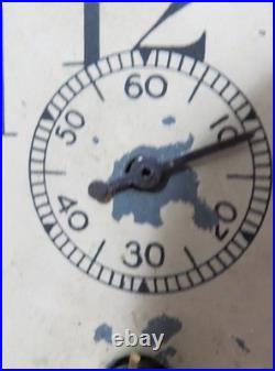 Antique Seth Thomas, Gallery Clock, Time Only, 8 Day, Runs, 8 Case