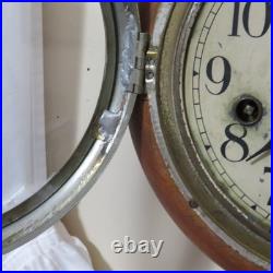 Antique Seth Thomas, Gallery Clock, Time Only, 8 Day, Runs, 8 Case