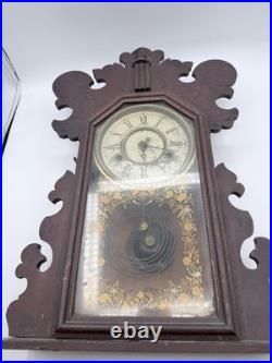 Antique Seth Thomas Gingerbread 8-Day Mantel Clock Antique 19th Century