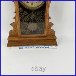 Antique Seth Thomas Gingerbread Clock 9981 Working Chimes Provenance Circa 1898