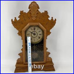 Antique Seth Thomas Gingerbread Clock 9981 Working Chimes Provenance Circa 1898