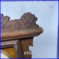 Antique Seth Thomas Gingerbread Clock For Parts Or Repair