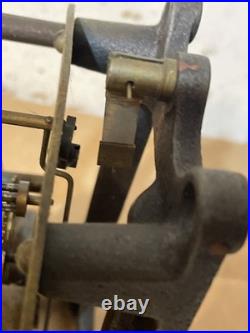 Antique Seth Thomas Globe Long Drop Regulator Clock Movement Parts #40 Long Run