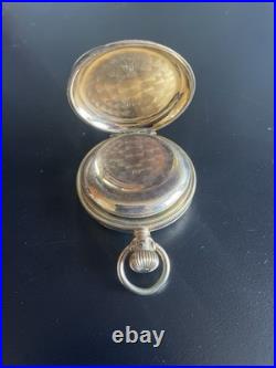 Antique Seth Thomas Gold Filled Pocket Watch Works Well