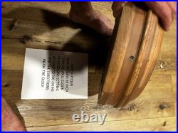 Antique Seth Thomas Hanging Schoolhouse Wall Clock