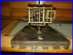 Antique Seth Thomas'Lincoln/Garfield' 8 Day 2 Weight, Clock Movement With Pulleys
