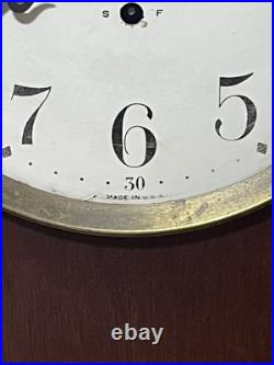 Antique Seth Thomas Mantel Clock (1900-1920) Fully Working Curved Glass & Dial Antique Seth Thomas Mantel Clock (1900-1920) Fully Working Curved Glass & Dial