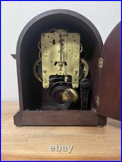 Antique Seth Thomas Mantel Clock (1900-1920) Fully Working Curved Glass & Dial Antique Seth Thomas Mantel Clock (1900-1920) Fully Working Curved Glass & Dial