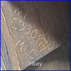 Antique Seth Thomas Mantel Clock Adamantine WithKey Tested Working Gong Sounds