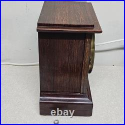 Antique Seth Thomas Mantel Clock Adamantine WithKey Tested Working Gong Sounds
