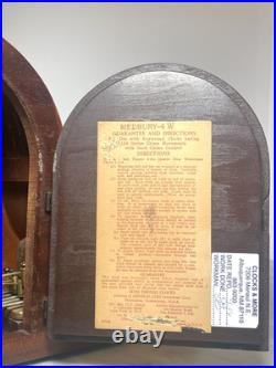 Antique Seth Thomas Mantel Clock Art Deco Westminster Chime Medbury