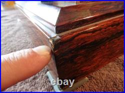 Antique Seth Thomas Mantel Clock Large Adamantine Finish Wooden F. Kroeber Key