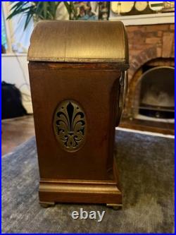 Antique Seth Thomas Mantel Clock USA c1930 Fully Serviced Warm Gong Strike