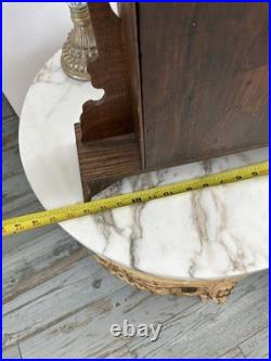 Antique Seth Thomas Mantel Clock with Carved Design