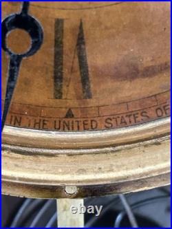 Antique Seth Thomas Mantel Clock with Carved Design