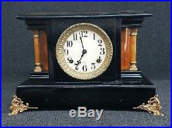 Antique Seth Thomas Mantel Clock with Chime and Gong