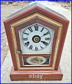 Antique Seth Thomas Mantle Clock 30 HOUR Key Works
