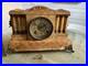 Antique_Seth_Thomas_Mantle_Clock_89C_Works_with_Key_Minute_Hand_Cabinet_Damage_01_gw