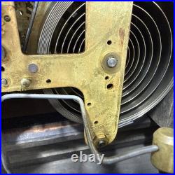 Antique Seth Thomas Mantle Clock Adamantine 6 Pillar LionHeads Ticks Repair Only