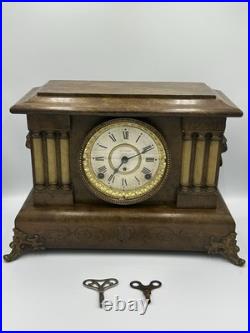 Antique Seth Thomas Mantle Clock Early 1900's With History Please Read