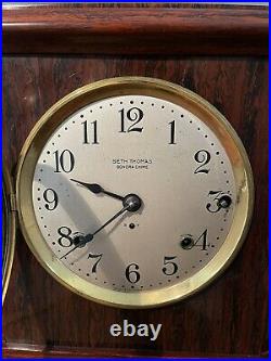 Antique Seth Thomas Mantle Clock No. 495 / Sonora Chime