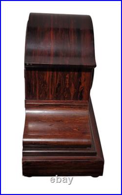 Antique Seth Thomas Mantle Clock Rosewood or Mahogany Pagoda Style