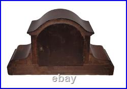 Antique Seth Thomas Mantle Clock Rosewood or Mahogany Pagoda Style