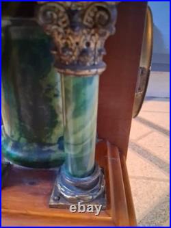 Antique Seth Thomas Mantle Clock Serviced & Workng With Key. Beautiful
